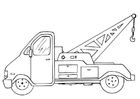 Coloring pages breakdown lorry