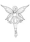 Coloring pages fairy with wink