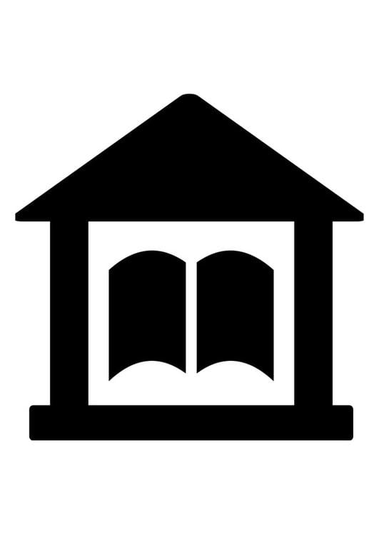 library pictogram