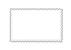 Coloring pages postage stamp 1