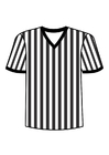 Coloring pages t-shirt referee