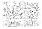 Coloring pages water fun