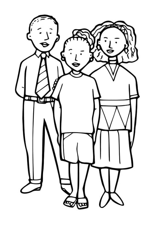 Coloring page 3 children