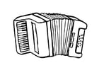Coloring pages accordion
