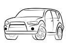 Coloring pages all-terrain vehicle