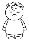 Coloring pages angry