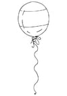 Coloring pages balloon