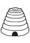 Coloring pages beehive