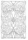 Coloring pages butterflies