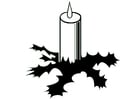 Coloring pages Candle