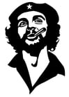 Coloring pages Che Guevara