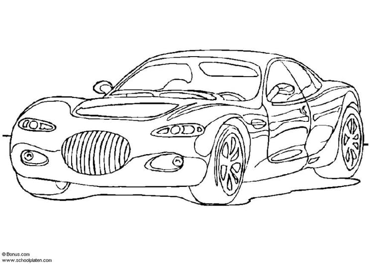 Coloring page Chrysler 300