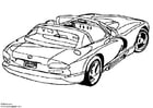 Coloring pages Dodge Viper