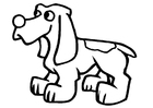 Coloring pages dog