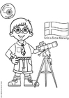 Coloring pages Erik from Norway