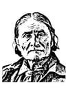 Coloring pages Geronimo