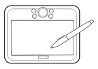 Coloring pages graphics tablet