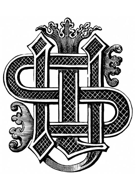 initials Jesus (Jehsus)
