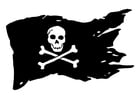 Coloring pages Jolly Roger