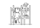 Coloring pages jungle gym
