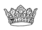 Coloring pages King's crown