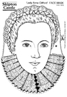 Lady Anne Clifford - Face Mask