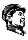 Coloring pages Mao Zedong