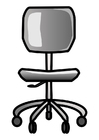 Coloring pages office chair