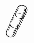 Coloring pages Pill