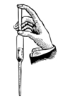 Coloring pages pipette