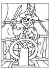 Coloring pages Pirate 2
