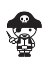 Coloring pages Pirate