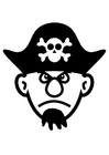 Coloring pages pirate