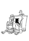 Coloring pages plumber