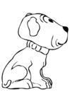 Coloring pages Puppy