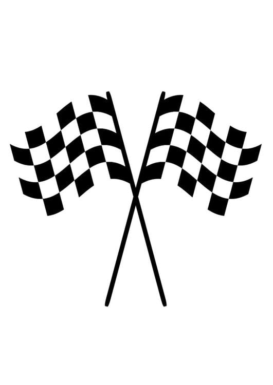 racing flags coloring pages - photo #16