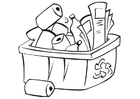 Coloring pages recycle
