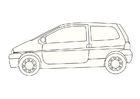 Coloring pages renault twingo