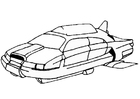 Coloring pages space vehicle