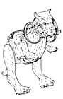 Coloring pages Star Wars - Tauntaun