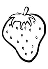 Coloring pages strawberry