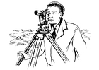 Coloring pages surveyor