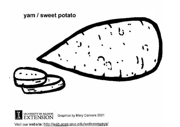 potatoes coloring page