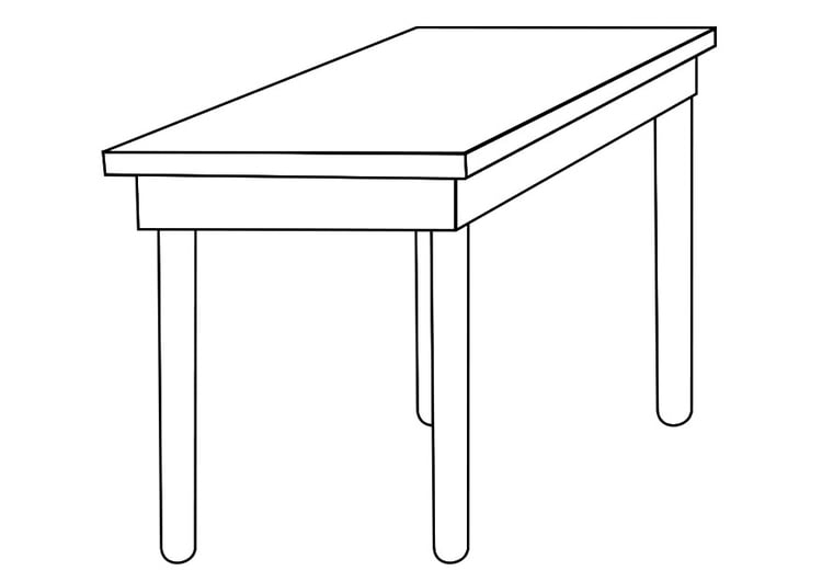 Coloring page table