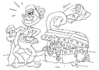 Coloring pages treasure chest