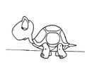 Coloring pages turtle