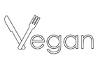 coloring-page vegan diet