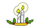 Christmas candles