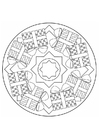 christmas mandala