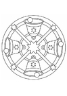 christmas mandala